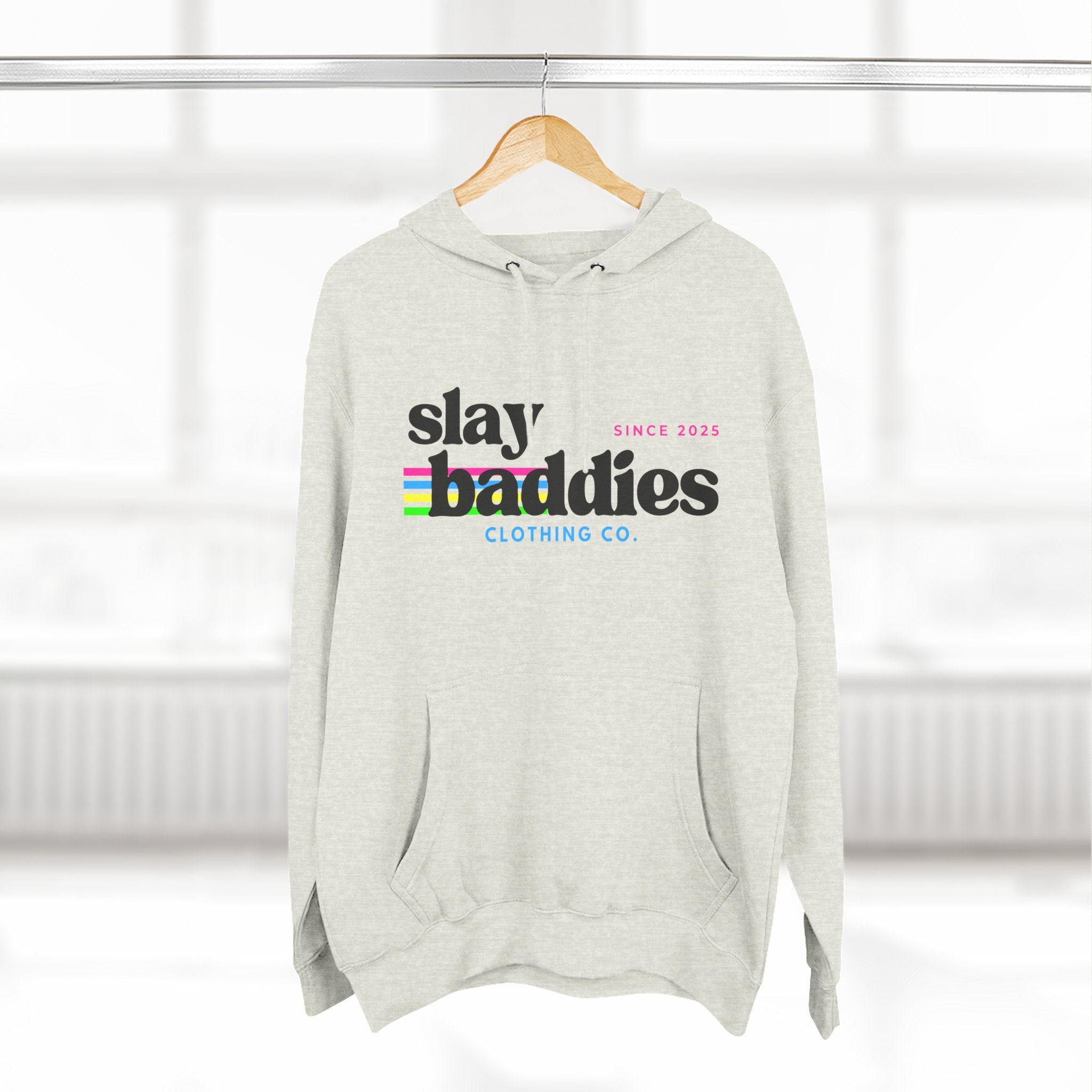 Slay Baddies Hoodie Adult – Empower Confidence & Kindness