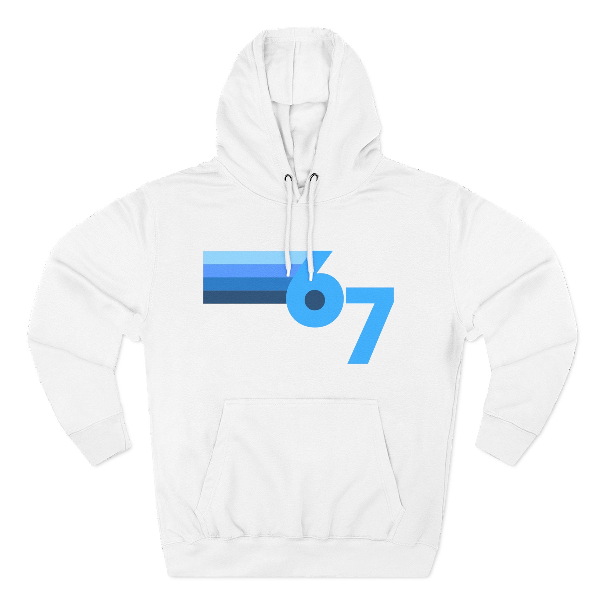 Youth Blue Gradient Fleece Hoodie — 67 Shades - Limited Release