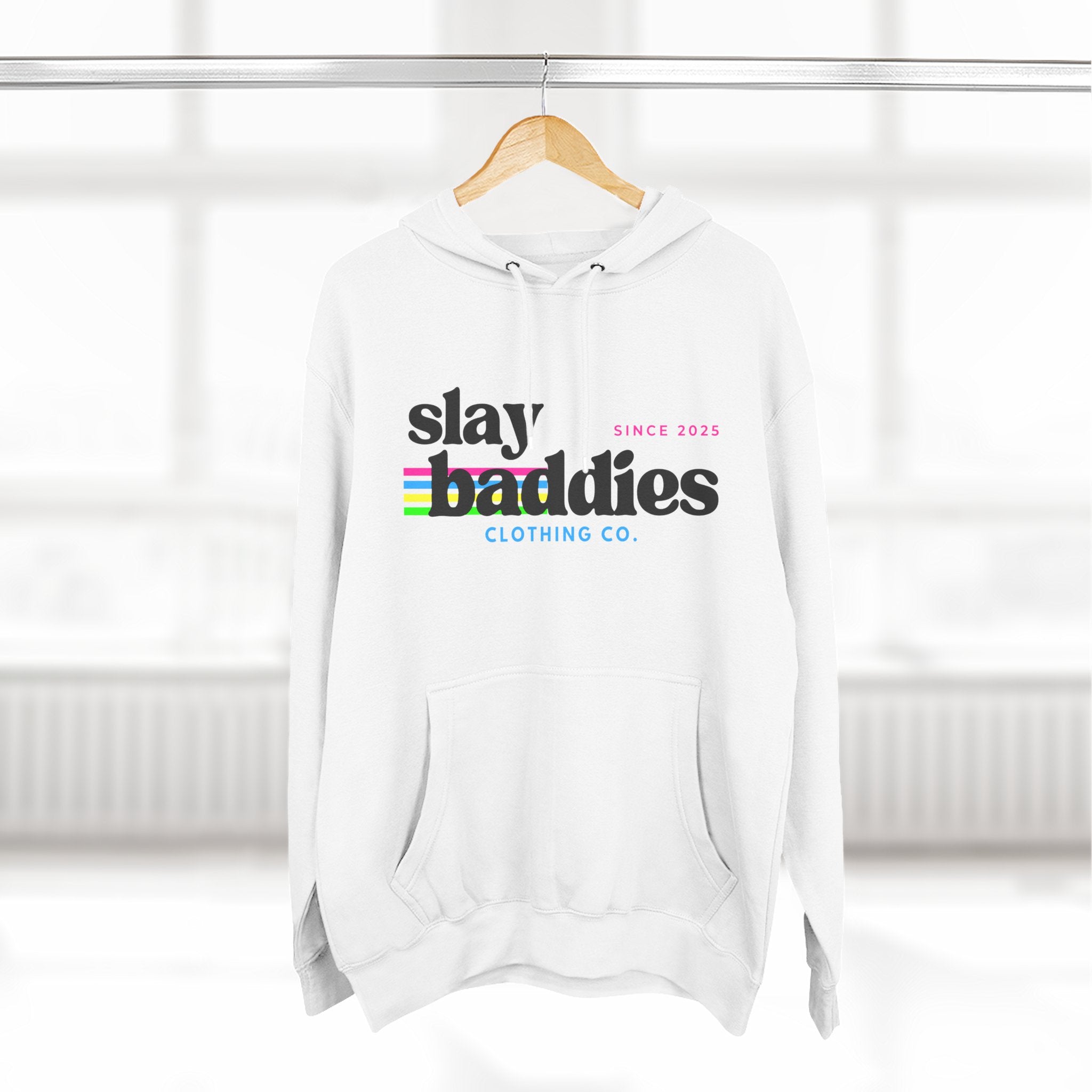 Slay Baddies Hoodie Adult – Empower Confidence & Kindness