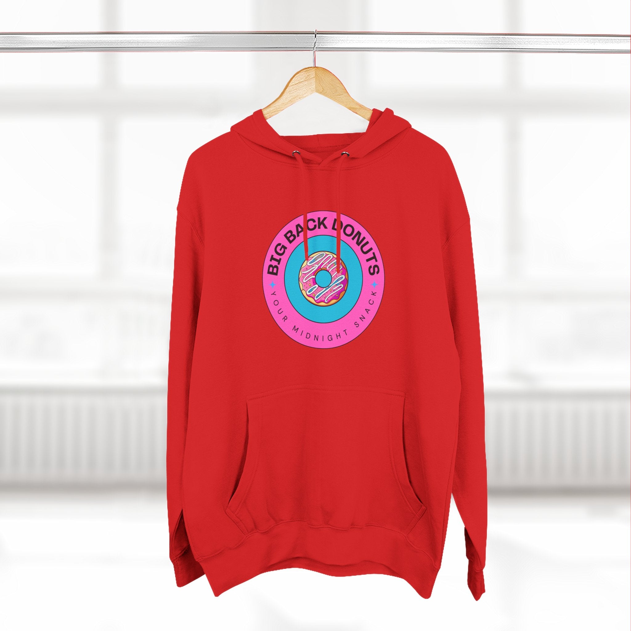 Big Back Donuts - Limited Release Three-Panel Fleece Hoodie