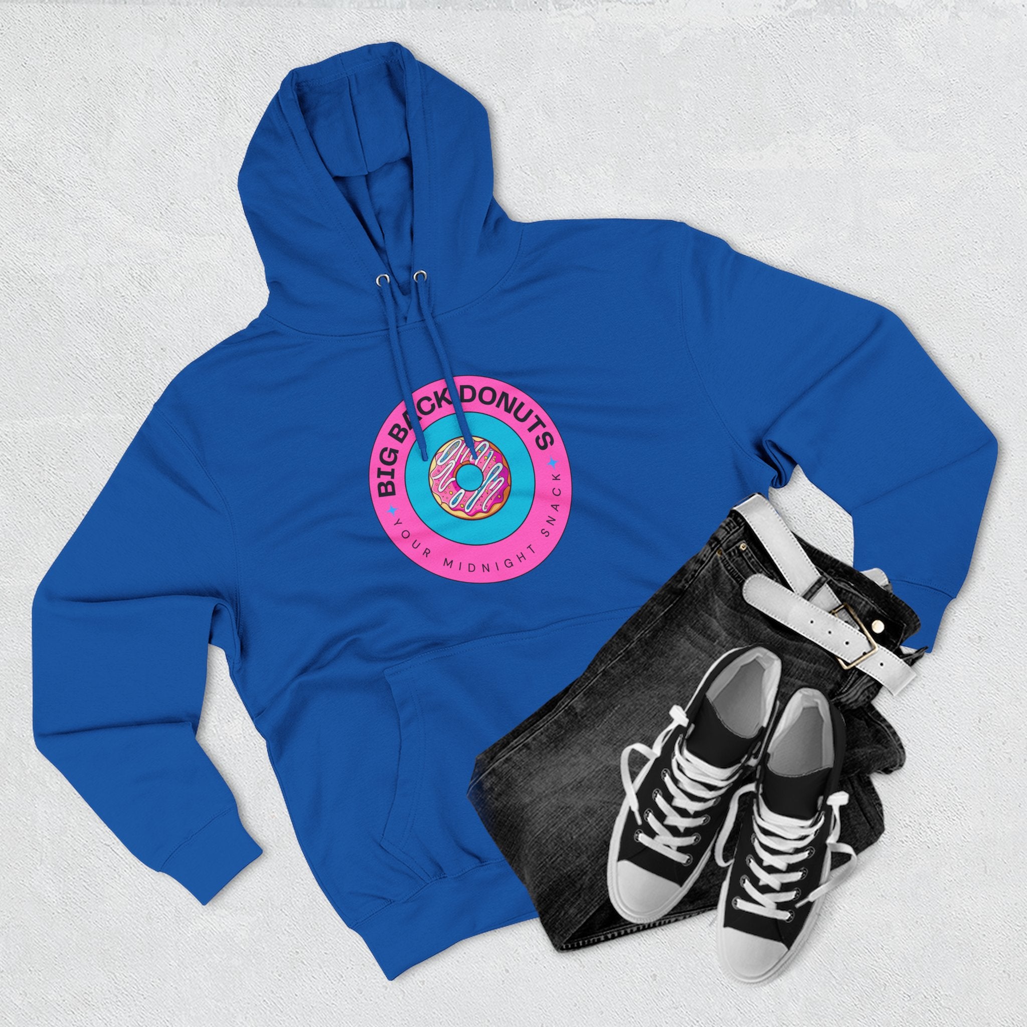 Big Back Donuts - Limited Release Three-Panel Fleece Hoodie
