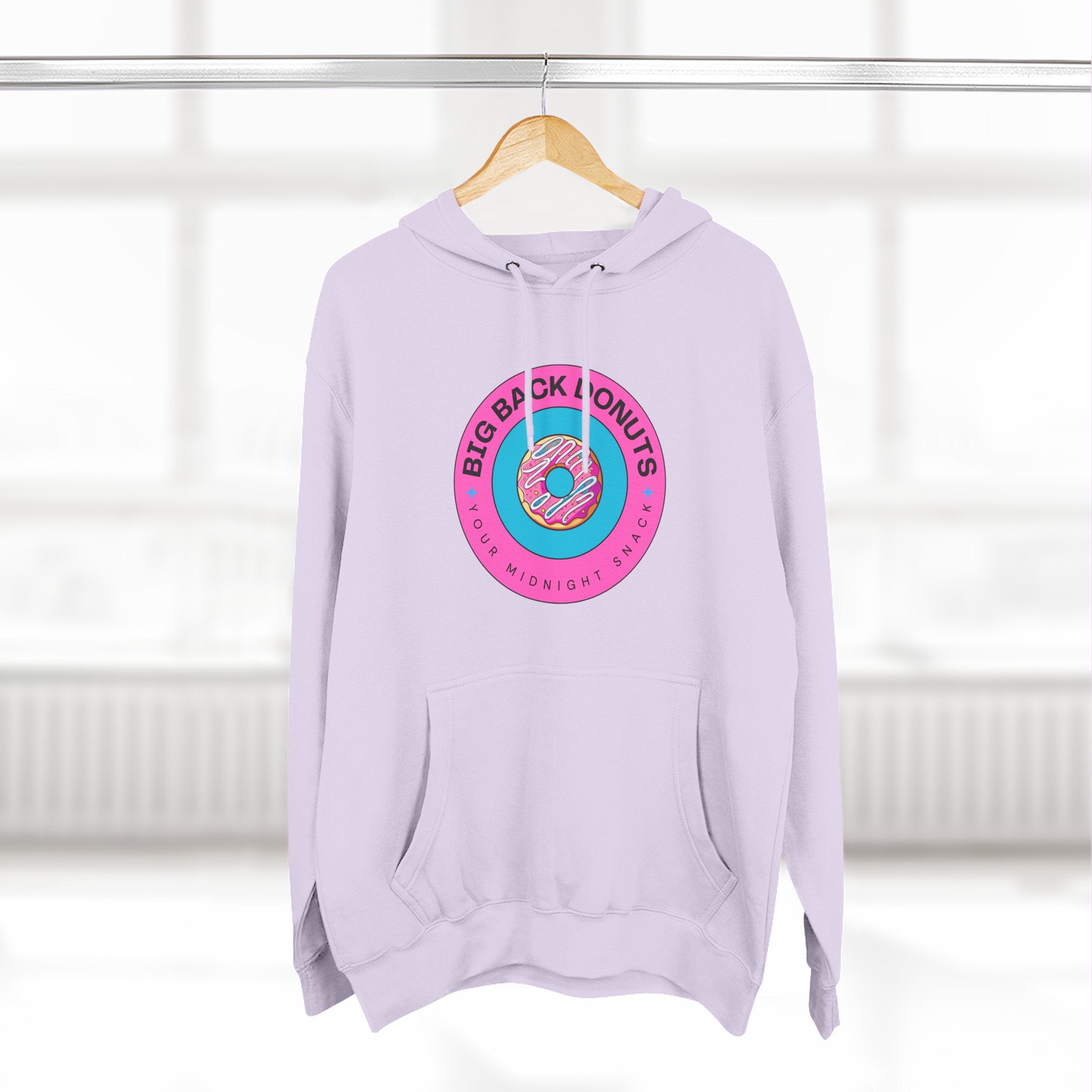 Big Back Donuts - Limited Release Three-Panel Fleece Hoodie