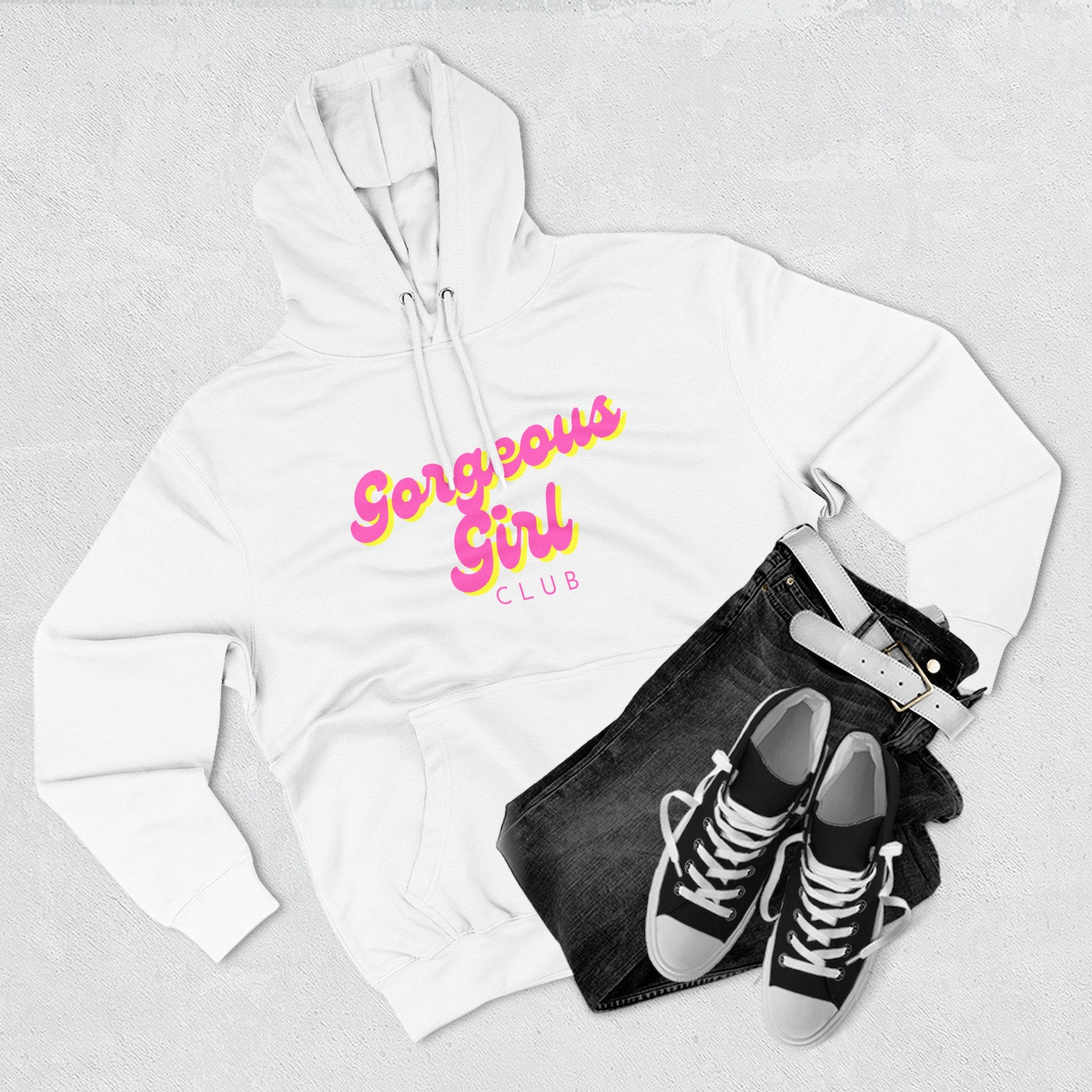 Gorgeous Girl Club Fleece Hoodie Adult – Slay Baddies Clothing Co. Limited Release