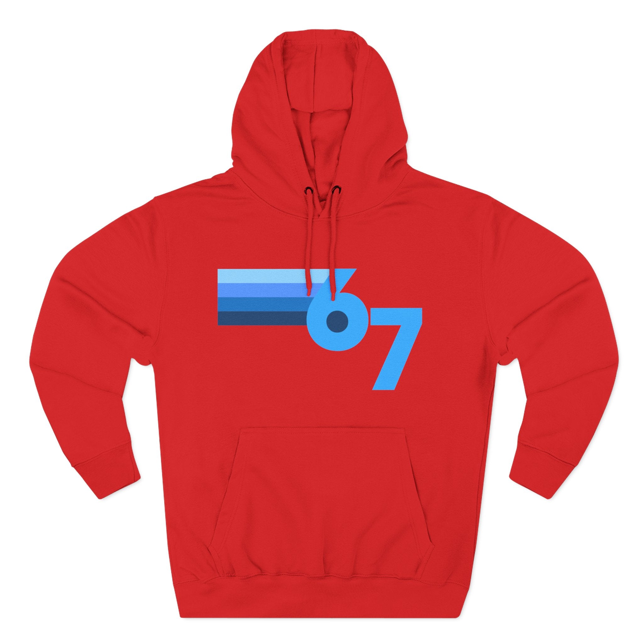 Youth Blue Gradient Fleece Hoodie — 67 Shades - Limited Release