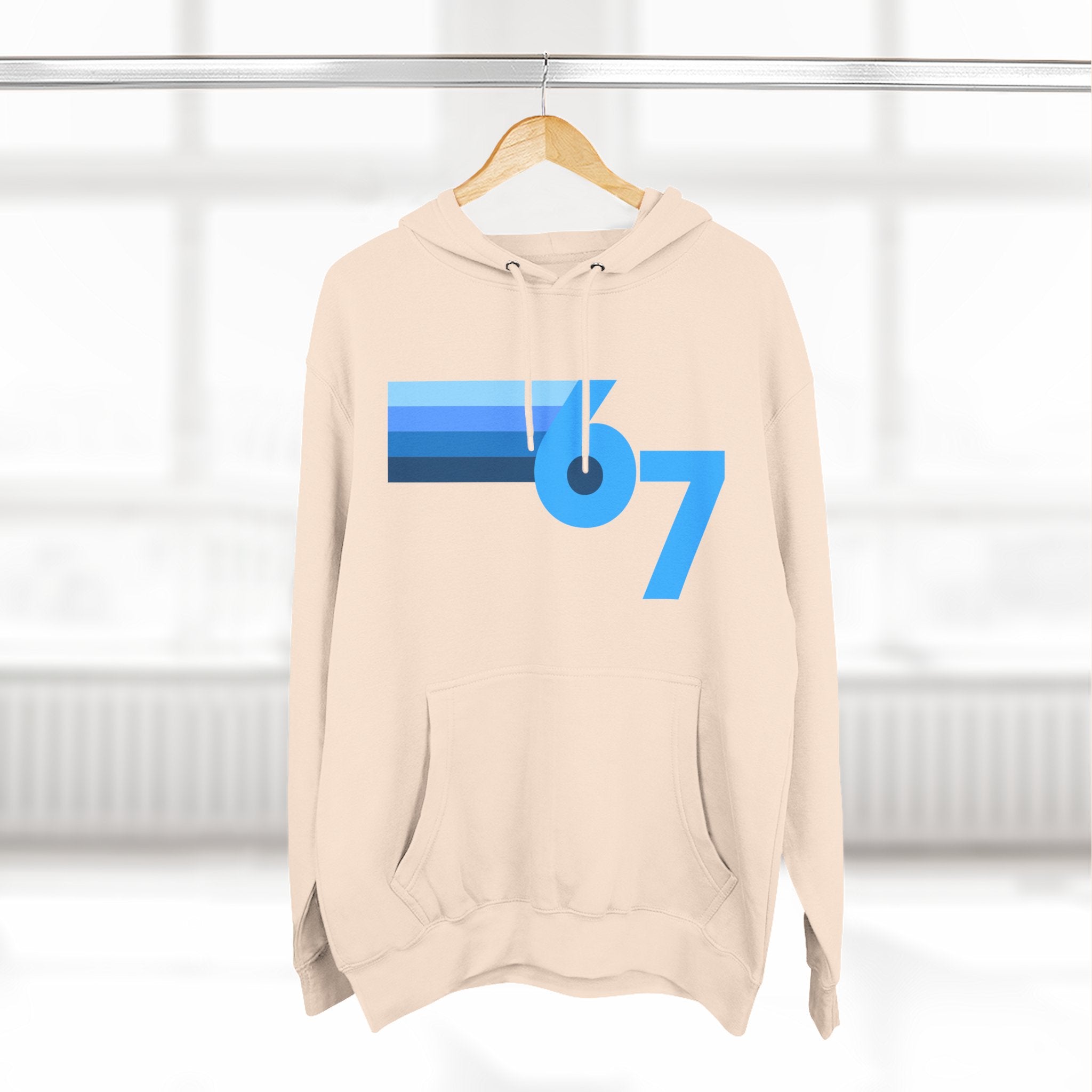 Youth Blue Gradient Fleece Hoodie — 67 Shades - Limited Release