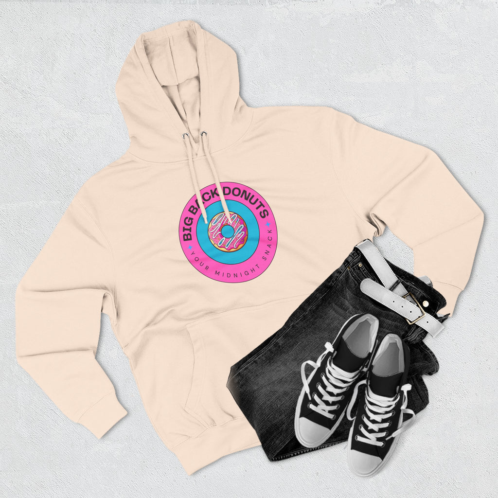 Big Back Donuts - Limited Release Three-Panel Fleece Hoodie