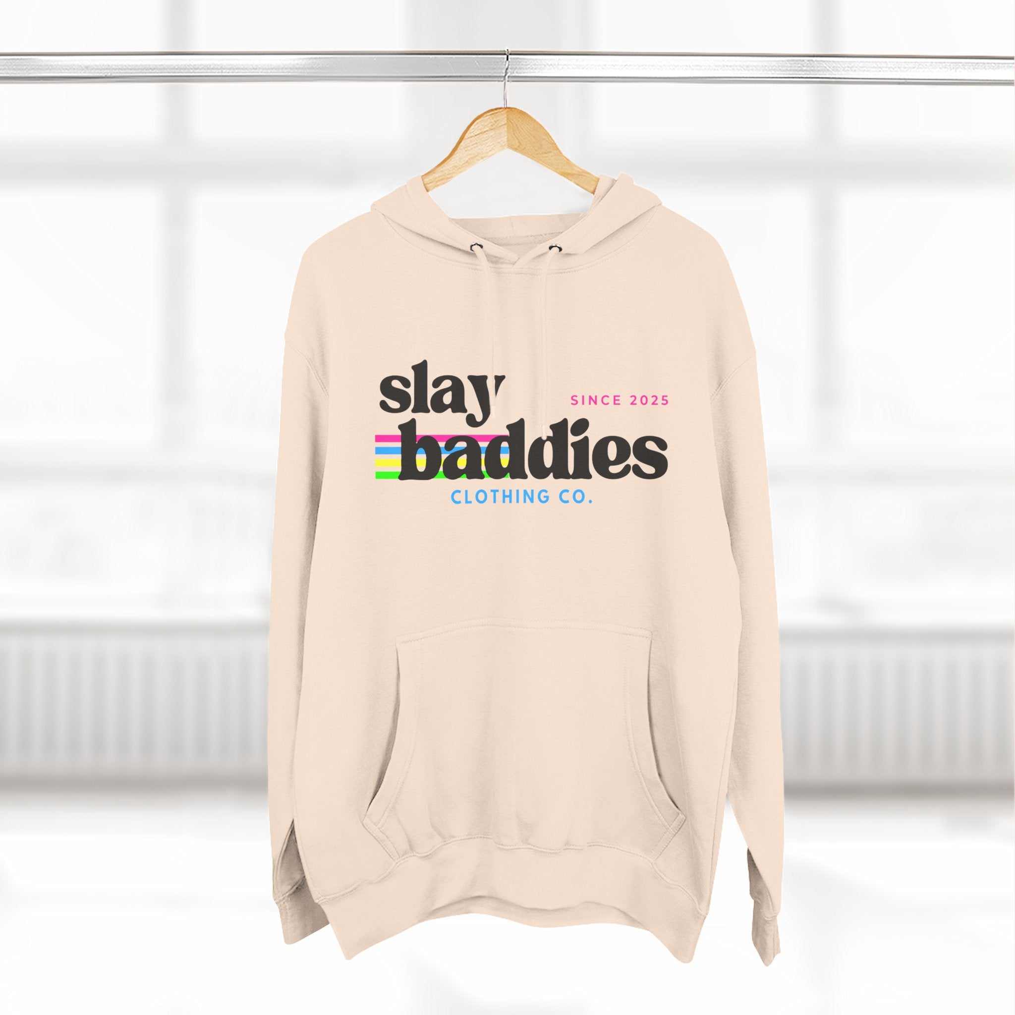 Slay Baddies Hoodie Adult – Empower Confidence & Kindness
