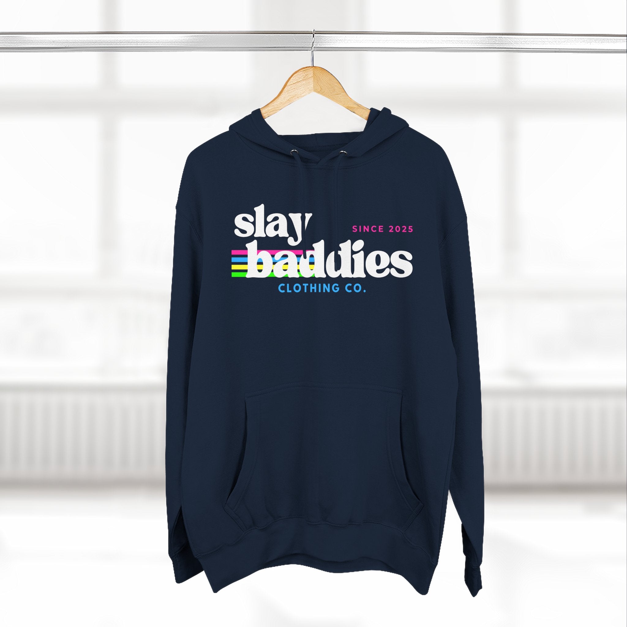 Slay Baddies Hoodie Adult – Empower Confidence & Kindness