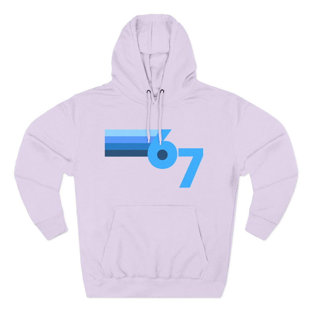 Youth Blue Gradient Fleece Hoodie — 67 Shades - Limited Release
